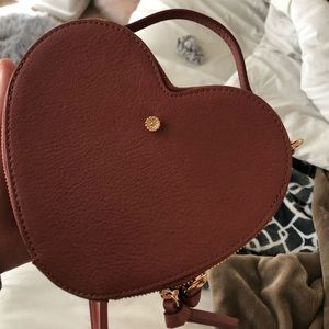 heart shaped bag